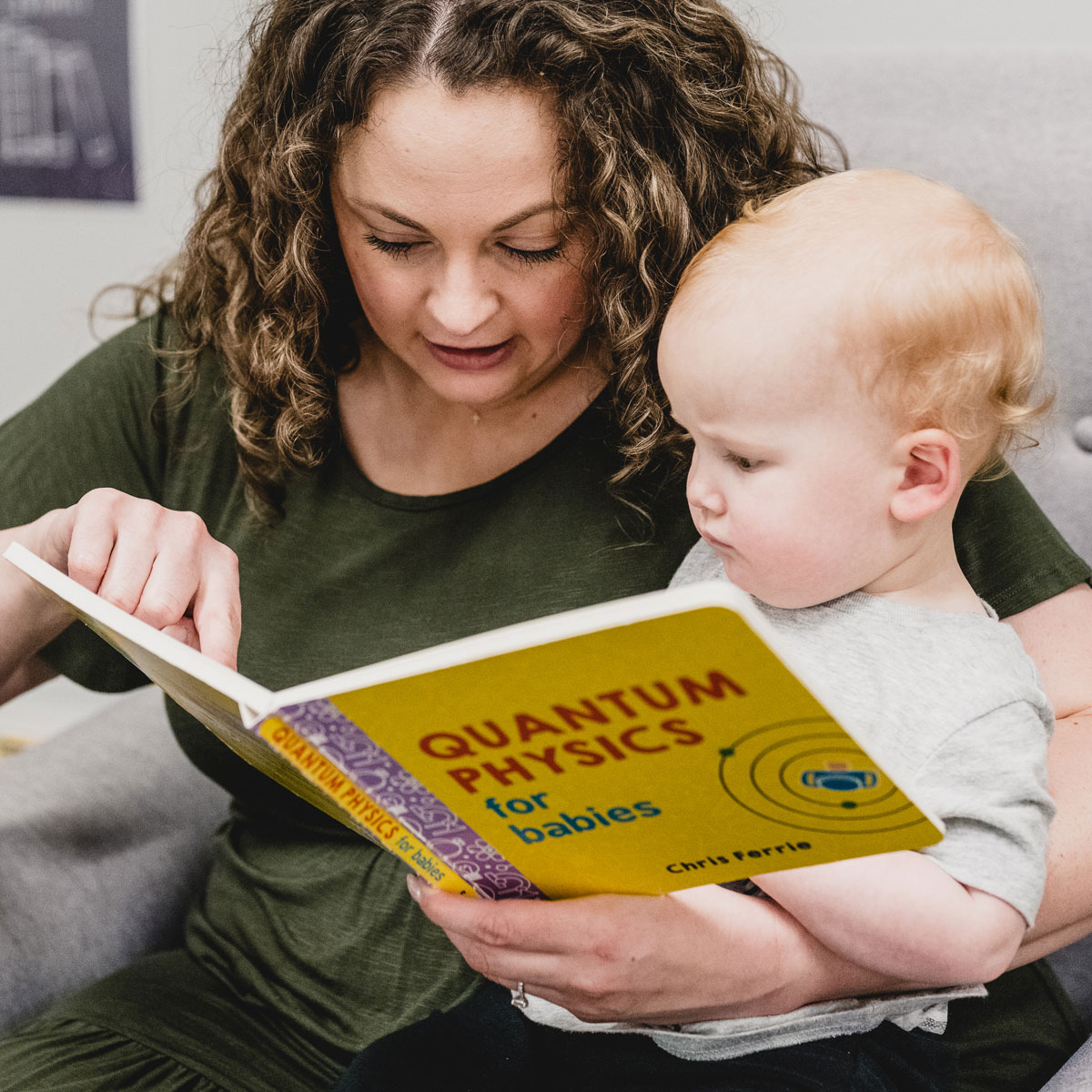 Teacher reading with child